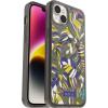 OtterBox iPhone 14 Plus Symmetry Series+ Case – Paradise Print (Black), Ultra-Sleek, Snaps to MagSafe, Raised Edges Protect Camera & Screen(Black)