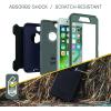 OtterBox iPhone SE 3rd/2nd Gen, iPhone 8/7 (Non-Retail/Ships in Polybag) Defender Series Case – Black, Rugged & Durable, with Port Protection, Includes Holster Clip Kickstand(iPhone SE(2020)/8/7)