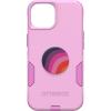 Bundle: OtterBox iPhone 15, iPhone 14, and iPhone 13 Commuter Series Case – (RUN WILDFLOWER) + PopSockets PopGrip – (PLUM STRIPE), slim & tough, pocket-friendly, with port protection, PopGrip included(Pink)