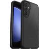 OtterBox Galaxy S23 FE Prefix Series Case – CLEAR, ultra-thin, pocket-friendly, raised edges protect camera & screen, wireless charging compatible (Single Unit Ships in Polybag)(Black/Clear)