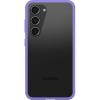 OtterBox Galaxy S23 Prefix Series Case – Clear, Ultra-Thin, Pocket-Friendly, Raised Edges Protect Camera & Screen, Wireless Charging Compatible(Clear/Purple)
