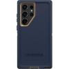 OtterBox Galaxy S23 Ultra Defender Series Case – Black, Rugged & Durable, with Port Protection, Includes Holster Clip Kickstand(Blue)