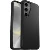 OtterBox Samsung Galaxy S24+ Symmetry Series Case – Single Unit Ships in Polybag, Ideal for Business Customers – BLACK, ultra-sleek, wireless charging compatible, raised edges protect camera & screen
