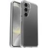 OtterBox Samsung Galaxy S24 Symmetry Series Case – Single Unit Ships in Polybag, Ideal for Business Customers – CLEAR, ultra-sleek, wireless charging compatible, raised edges protect camera & screen