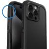 OtterBox iPhone 15 Pro Defender Series XT with Enhanced Action Button (Ships in Polybag, Ideal for Business Customers)(Black w/ Black Button)