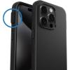 OtterBox iPhone 15 Pro Symmetry Series with Enhanced Action Button (Ships in Polybag, Ideal for Business Customers)(Black w/ Black Button)