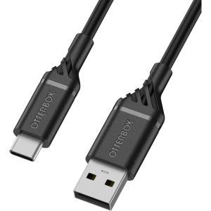 OtterBox USB-A to USB-C Cable, 2M – Black
