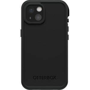 OtterBox iPhone 14 (Only) FRĒ Series Waterproof Case with MagSafe (Designed by LifeProof) – BLACK, Waterproof, 60% Recycled Plastic, Sleek and Stylish (Single Unit Ships in Polybag, Ideal for Business Customer)