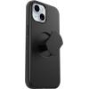 OtterBox iPhone 15, iPhone 14, and iPhone 13 OtterGrip Symmetry Series Case – Aspen Gleam (Orange), Built-in Grip, Sleek case, Snaps to MagSafe, Raised Edges Protect Camera & Screen(Black)