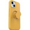 OtterBox iPhone 15, iPhone 14, and iPhone 13 OtterGrip Symmetry Series Case – Aspen Gleam (Orange), Built-in Grip, Sleek case, Snaps to MagSafe, Raised Edges Protect Camera & Screen(Aspen Gleam)