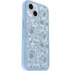 OtterBox iPhone 15, iPhone 14, and iPhone 13 Symmetry Series Clear Case – Dawn Floral (Blue), Snaps to MagSafe, Ultra-Sleek, Raised Edges Protect Camera & Screen