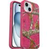 OtterBox iPhone 16e, 15, 14, & 13 Symmetry Series Case – Black, Snaps to MagSafe, Ultra-Sleek, Raised Edges Protect Camera & Screen(Realtree Pink)