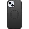 OtterBox iPhone 15, iPhone 14, and iPhone 13 OtterGrip Symmetry Series Case – Aspen Gleam (Orange), Built-in Grip, Sleek case, Snaps to MagSafe, Raised Edges Protect Camera & Screen(Black)
