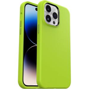 OtterBox Symmetry Series Series+ Antimicrobial Case with MagSafe for iPhone 14 Pro Max (ONLY) – Lime All Yours (Green)