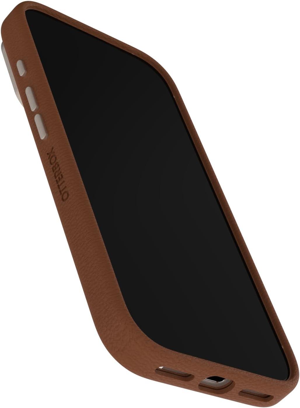 imageOtterBox iPhone 17 Pro Symmetry Series Cactus Leather Embroidery Case City of Love Brown