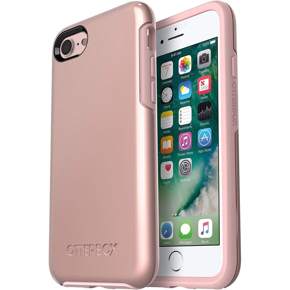 imageOtterBox iPhone SE 3rd2nd Gen iPhone 87 not Compatible with Plus Sized Models Symmetry Series Case  STARDUST UltraSleek Wireless Charging Compatible Raised Edges Protect Camera ampamp ScreenRose Gold