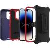 OtterBox iPhone 14 Pro (ONLY) Defender Series Case – American Flag, Rugged & Durable, with Port Protection, Includes Holster Clip Kickstand