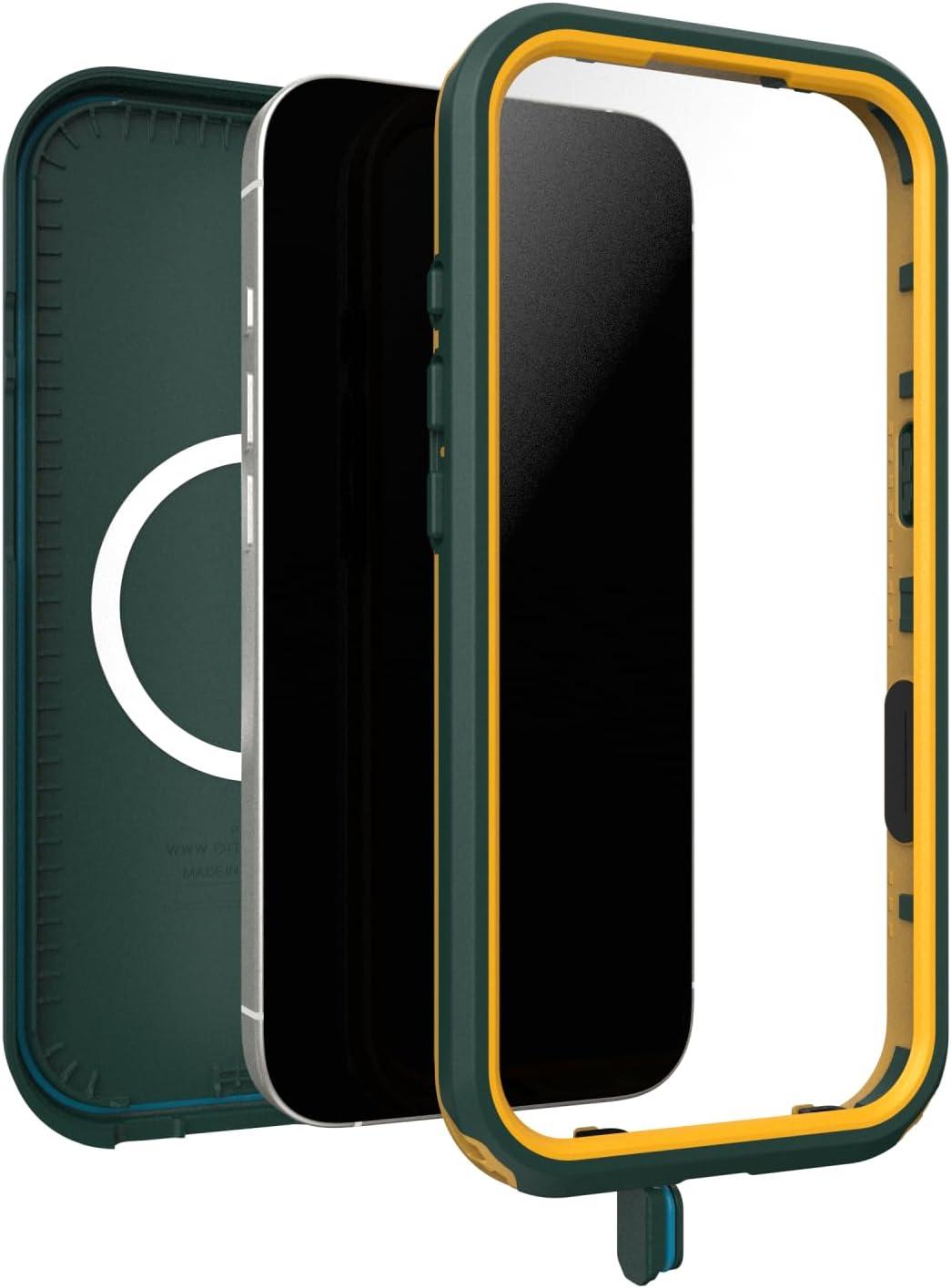 imageOtterBox iPhone 17 FR Series Waterproof Case Submerge Green Waterproof iPhone Case up to 2 Meters IP68 Phone Case for SwimmingSnorkeling