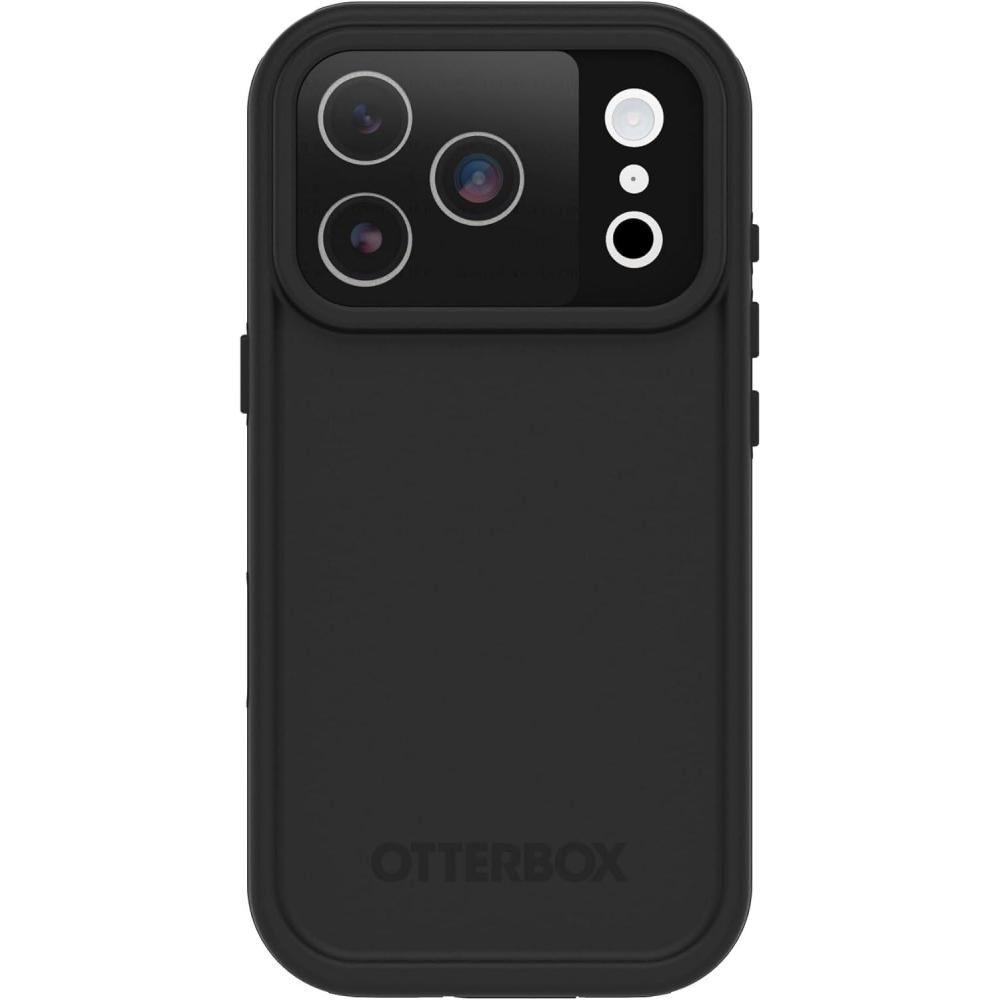 imageOtterBox iPhone 17 FR Pro Series Waterproof Case  Black  Waterproof iPhone Case up to 2 Meters IP68 Phone Case for SwimmingSnorkeling