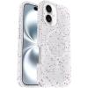 OtterBox Core Series for MagSafe for iPhone 16 – Sprinkles White, Sleek Rubber Design, Smooth Finish, Camera Bumpers, and Protective Screen Lip