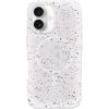 OtterBox Core Series for MagSafe for iPhone 16 – Sprinkles White, Sleek Rubber Design, Smooth Finish, Camera Bumpers, and Protective Screen Lip