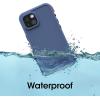 OtterBox FRĒ Series Waterproof Case with MagSafe (Designed by LifeProof) for iPhone 14 Plus – Valor (Purple)