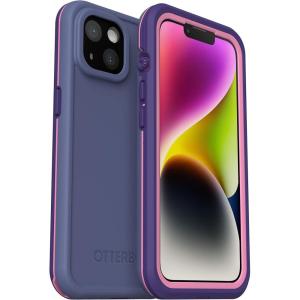 OtterBox FRĒ Series Waterproof Case with MagSafe (Designed by LifeProof) for iPhone 14 Plus – Valor (Purple)