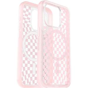 OtterBox Symmetry Series+ Case with Magsafe for iPhone 14 Pro (Only) – Non-Retail Packaging – Realtree Blaze Edge(Checkmate (Pink))
