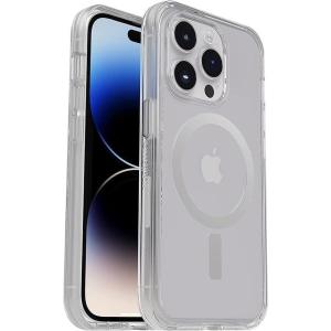 OtterBox Symmetry Series+ Case with Magsafe for iPhone 14 Pro (Only) – Non-Retail Packaging – Realtree Blaze Edge(Clear)