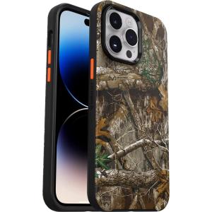 OtterBox Symmetry Series+ Case with Magsafe for iPhone 14 Pro (Only) – Non-Retail Packaging – Realtree Blaze Edge(Realtree Blaze Edge)