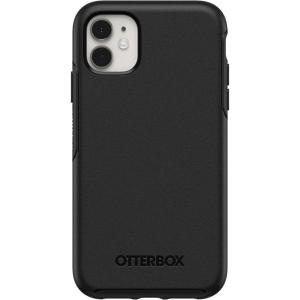OtterBox iPhone 11 Symmetry Series Case – Black, Ultra-Sleek, Wireless Charging Compatible, Raised Edges Protect Camera & Screen