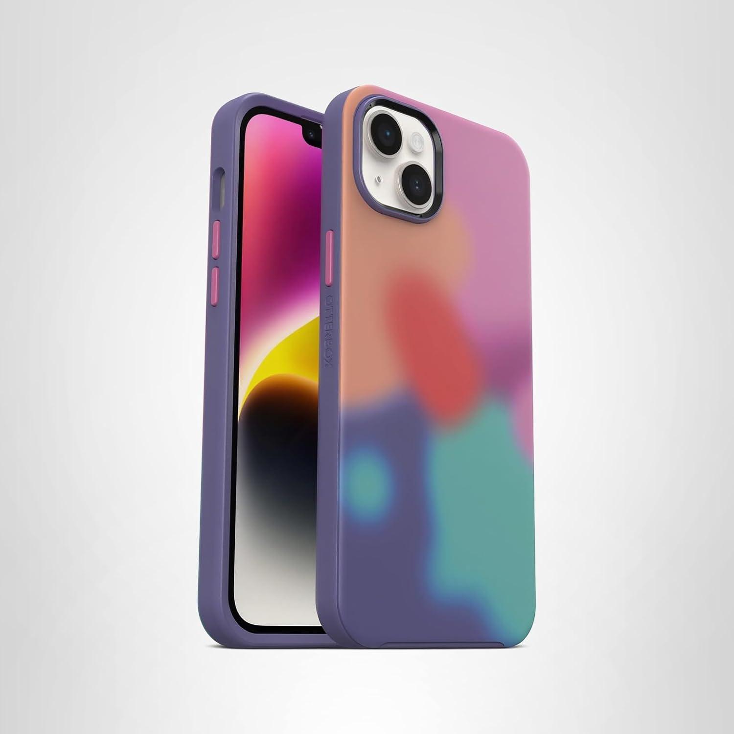 imageOtterBox iPhone 14 Plus Symmetry Series Case AMERICAN FLAG UltraSleek Snaps to MagSafe Raised Edges Protect Camera amp ScreenEuphoria