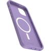 OtterBox iPhone 14 Plus Symmetry Series+ Case – AMERICAN FLAG, Ultra-Sleek, Snaps to MagSafe, Raised Edges Protect Camera & Screen(Purple)