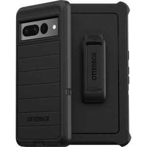 OtterBox Defender Series Case for The Google Pixel 7 Pro (Only) – Holster Included – Non Retail Packaging (Black)
