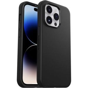 OtterBox iPhone 14 Pro (ONLY) Symmetry Series Case – Black, Ultra-Sleek, Wireless Charging Compatible, Raised Edges Protect Camera & Screen(Black)