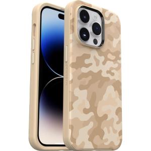 OtterBox iPhone 14 Pro (Only) Symmetry Series Case – Arizona Sunrise (Blue), Snaps to MagSafe, Ultra-Sleek, Raised Edges Protect Camera & Screen(Sand Storm Camo)