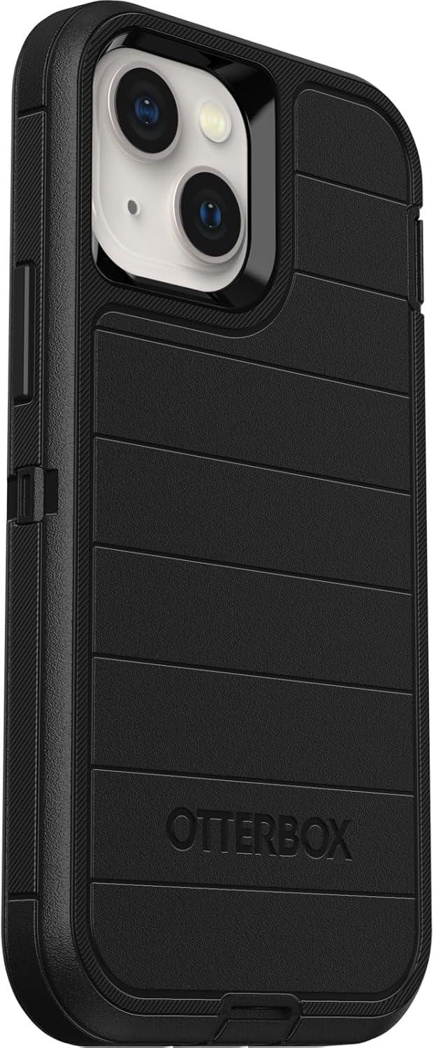 imageOtterBox iPhone 13 mini amp iPhone 12 mini Defender Series Case Black Rugged amp Durable with Port Protection Includes Holster Clip KickstandBlack