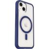 OtterBox Clear case with colorful grip edge for iPhone 13 (ONLY) – DISCOVERY (Clear/Light Blue)(Challenger)