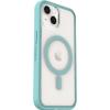 OtterBox Clear case with colorful grip edge for iPhone 13 (ONLY) – DISCOVERY (Clear/Light Blue)(Discovery)