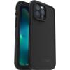 LifeProof iPhone 13 Pro Max (ONLY) FRĒ Series Case – BLACK, waterproof IP68, built-in screen protector, port cover protection, snaps to MagSafe(Black)