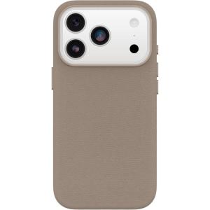 OtterBox iPhone 17 Pro Symmetry Series Cactus Leather Case – Grey Comfort