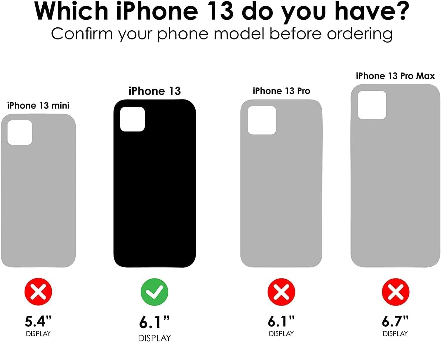 imageOtterBox Defender Series Screenless Edition Case for iPhone 13 Only Holster Clip Included Microbial Defense Protection NonRetail Packaging BlackHappy Purple