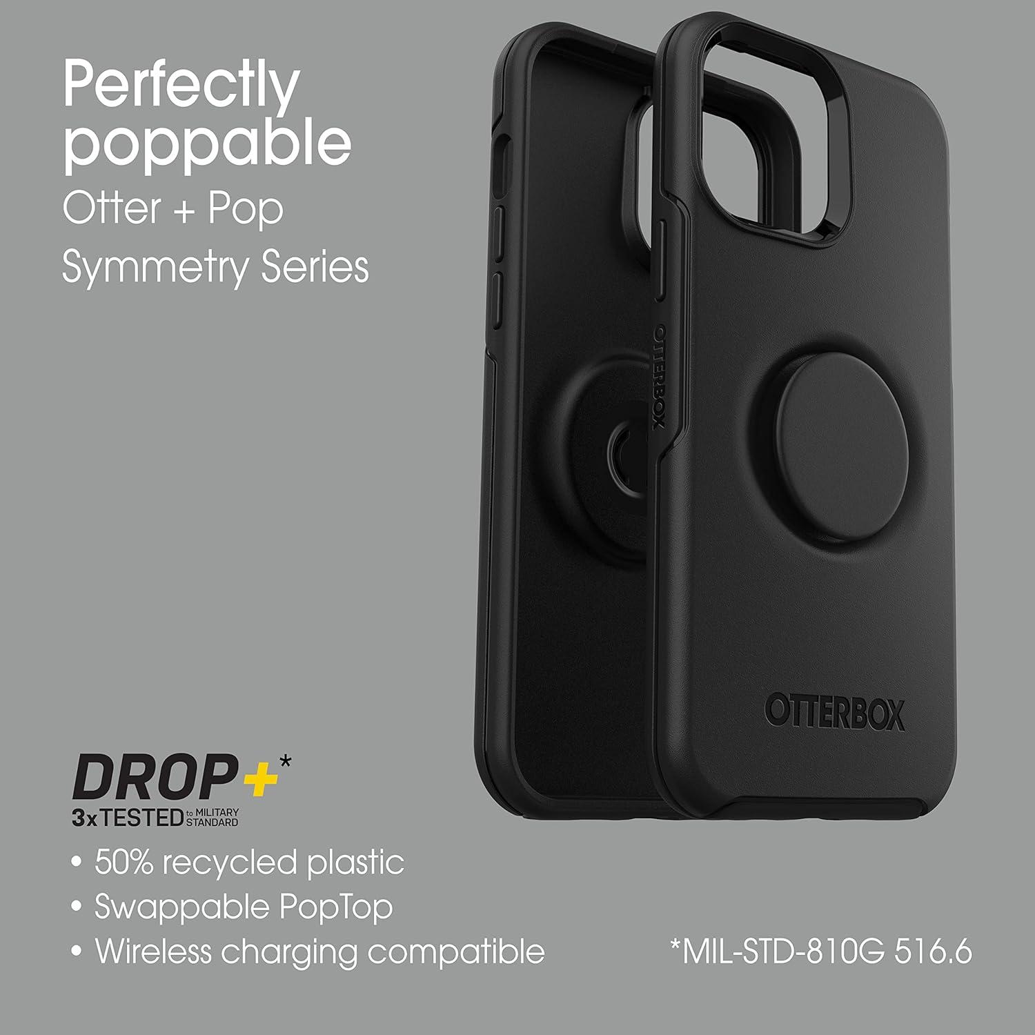 imageOtterBox Otter POP Symmetry Series Series Case for iPhone 13 Pro Max BlackClear