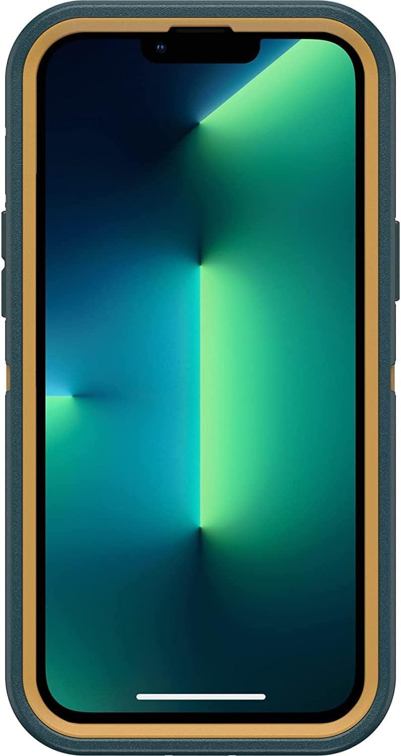 imageOtterBox iPhone 13 Pro Max amp iPhone 12 Pro Max Defender Series Case Hunter Green Rugged amp Durable with Port Protection Includes Holster Clip Kickstand