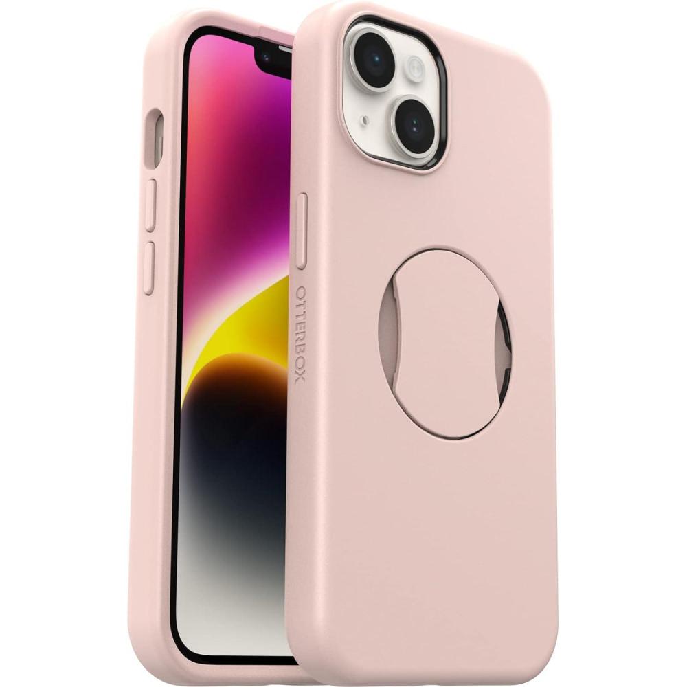 imageOtterBox OTTERGRIP Symmetry Series Case for iPhone 14 and iPhone 13  Made ME Blush PinkPink