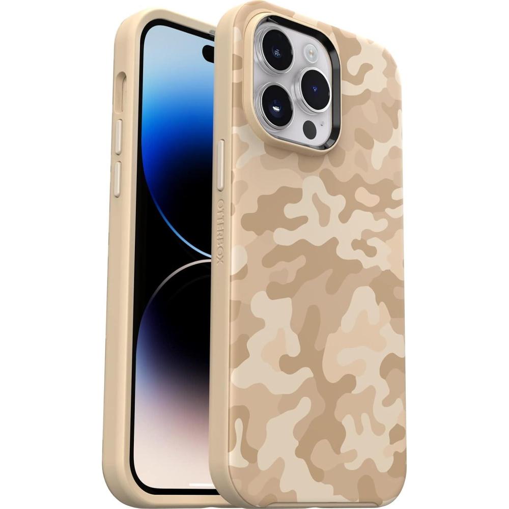 imageOtterBox Symmetry Series Series Graphics Case with MagSafe for iPhone 14 Pro Max ONLY Sand Storm CAMO
