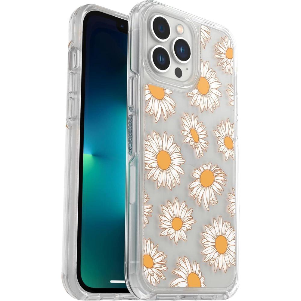 imageOtterBox iPhone 12 Pro Max and iPhone 13 Pro Max Symmetry Series Case Disney Pride UltraSleek Wireless Charging Compatible Raised Edges Protect Camera amp ScreenVintage Daisy