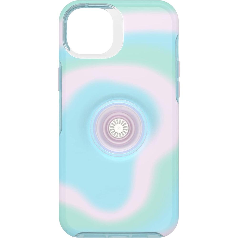 imageOtterBox iPhone 14 Plus Otter Pop Symmetry Series Case Black Integrated PopSockets PopGrip Slim PocketFriendly Raised Edges Protect Camera amp ScreenPink
