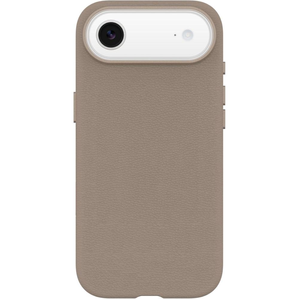 imageOtterBox iPhone 17 Air Symmetry Series Cactus Leather Case Grey Comfort