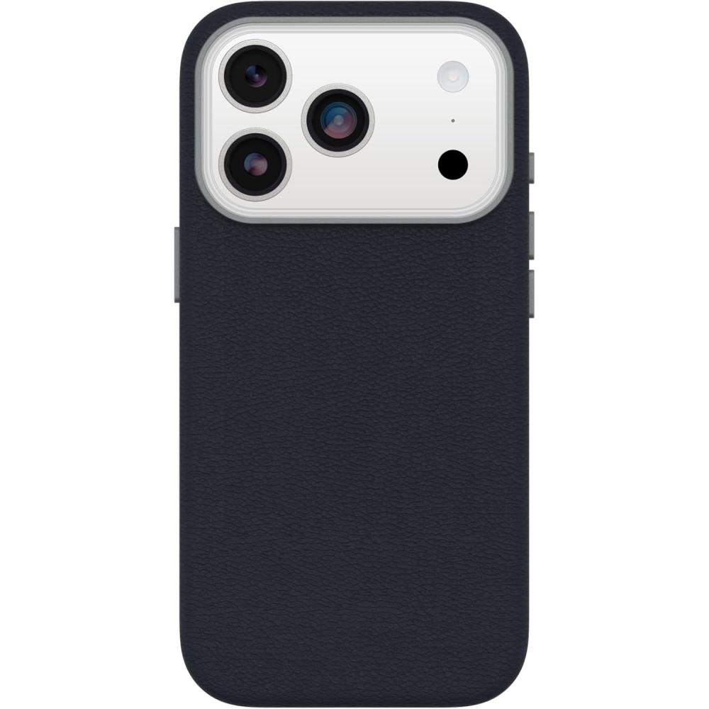 imageOtterBox iPhone 17 Pro Symmetry Series Cactus Leather Case Riverside Blue